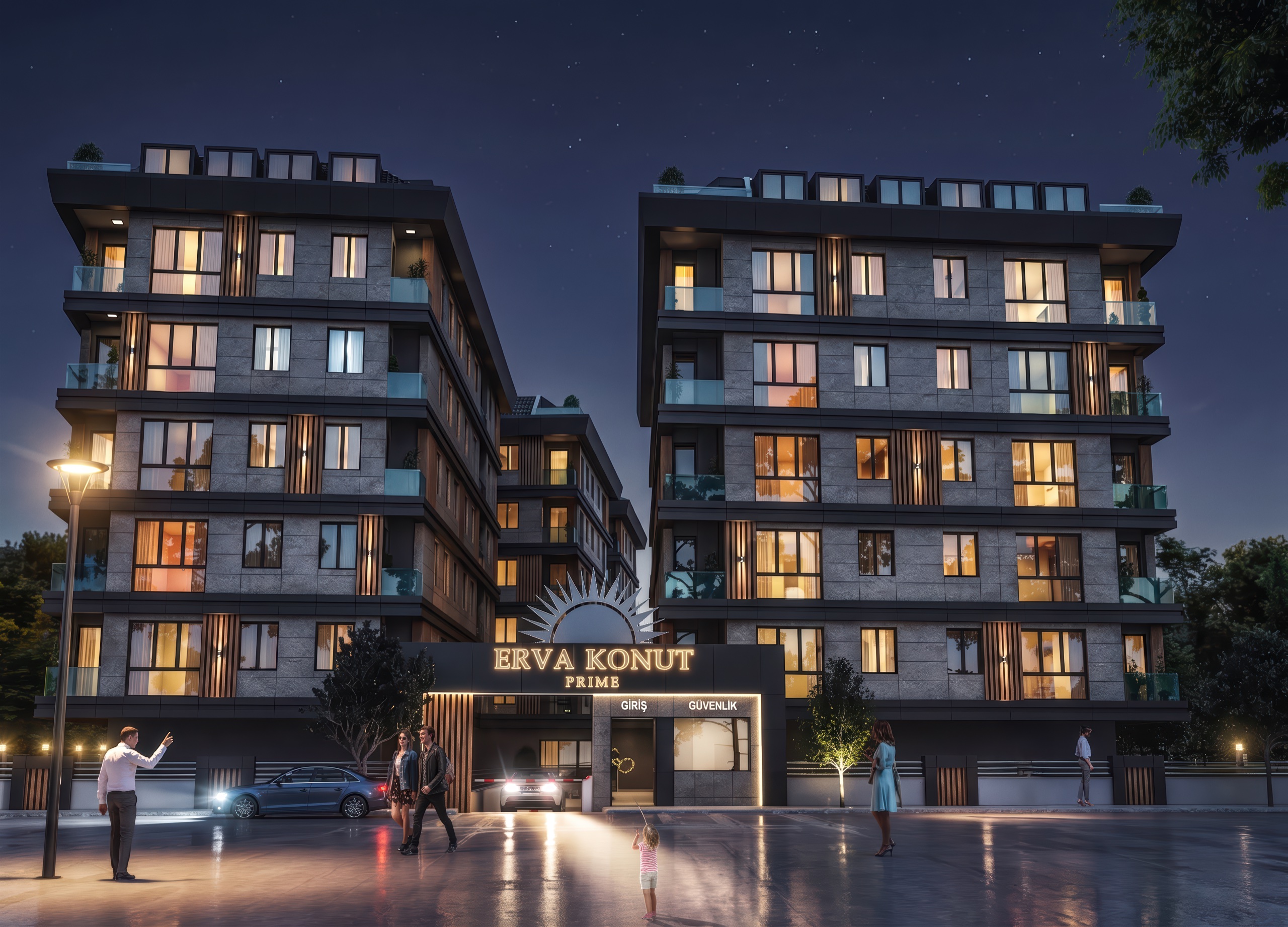 Erva Konut İdealtepe dış cephe görseli